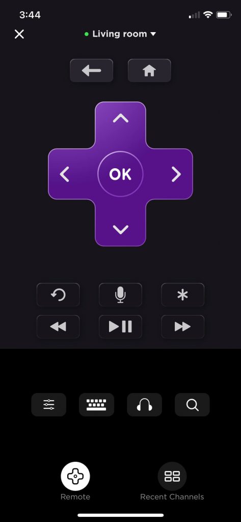 Use The Roku App to control Insignia Roku TV