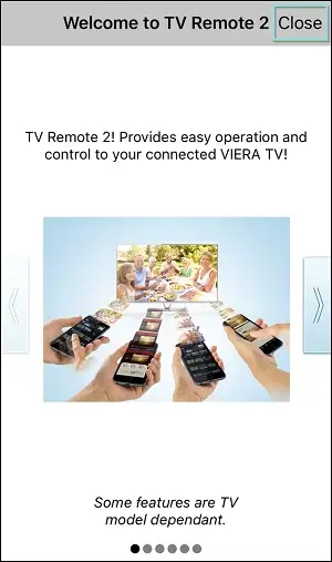 Panasonic TV Remote App