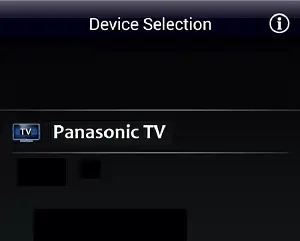 Panasonic TV Remote App