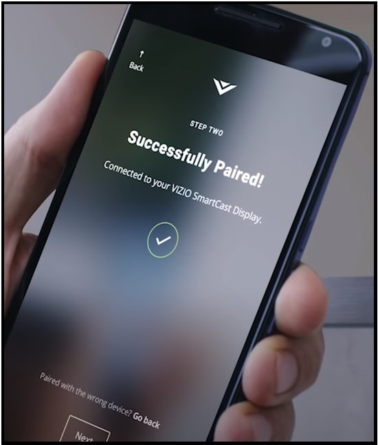 pair the devices. Vizio TV Remote App