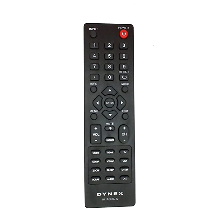 Press the CH+ and CH+ keys on the Dynex TV universal remote