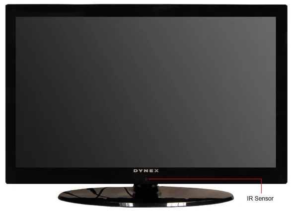 Turn on the Dynex TV