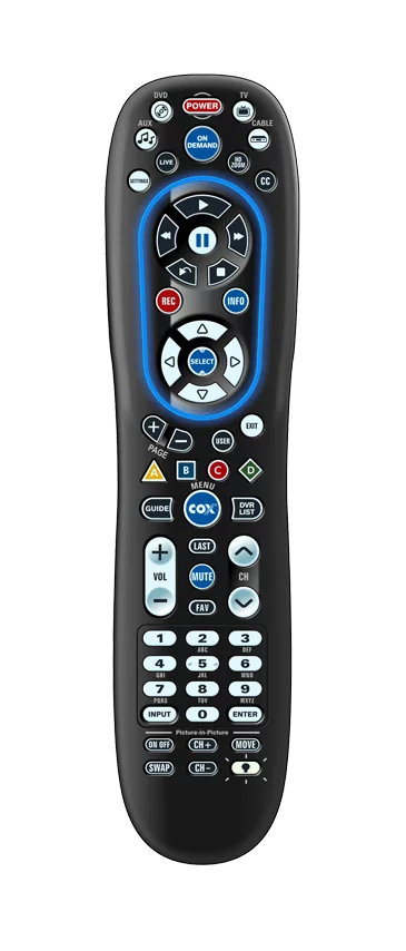 Cox Contour URC 8820 Remote