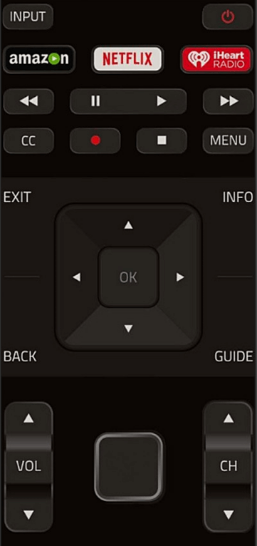 TV Remote Control for Vizio TV