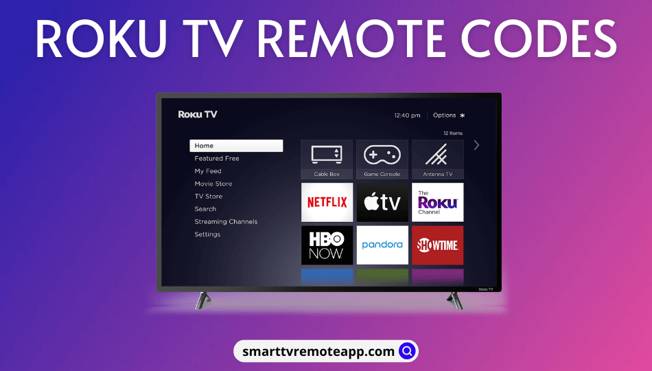 Roku TV Remote Codes