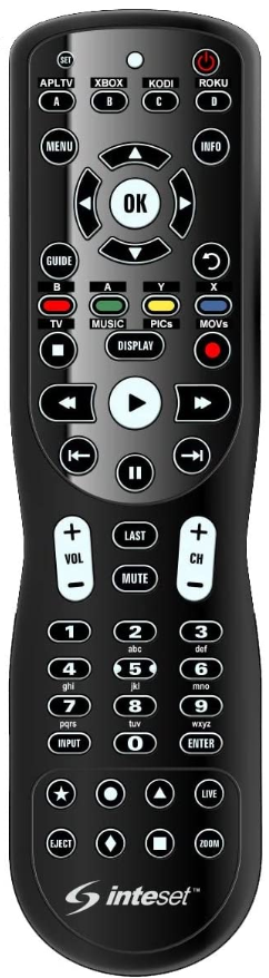 Inteset 4-in-1 Universal Remote