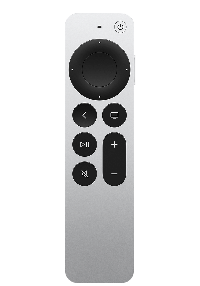 Connect Lightning cable to Siri Remote 2nd Generation to charge it