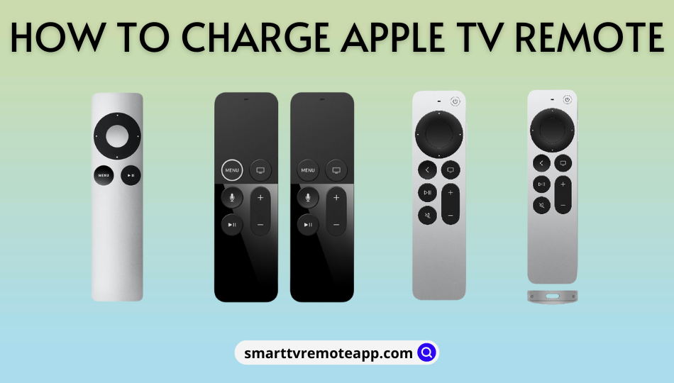 How to Charge Apple TV Remote