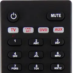 Remote Control For Polaroid TV