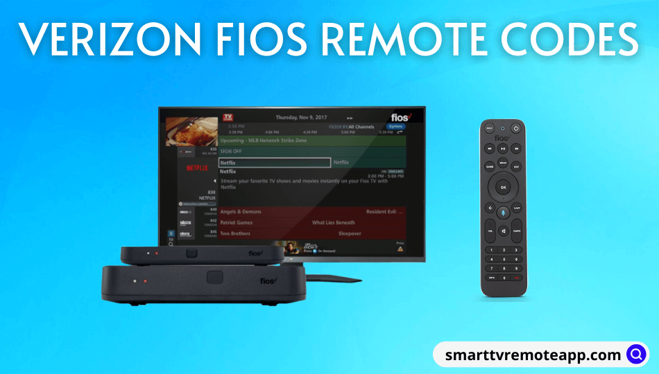 Verizon Fios Remote Codes