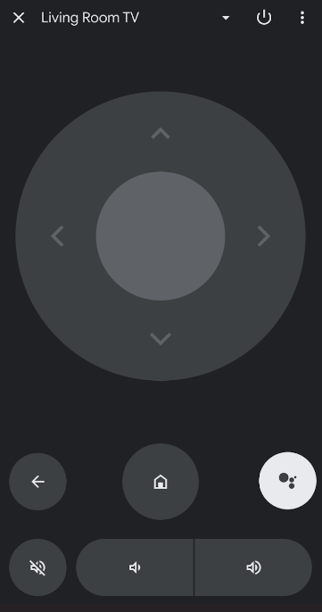 Google TV remote app