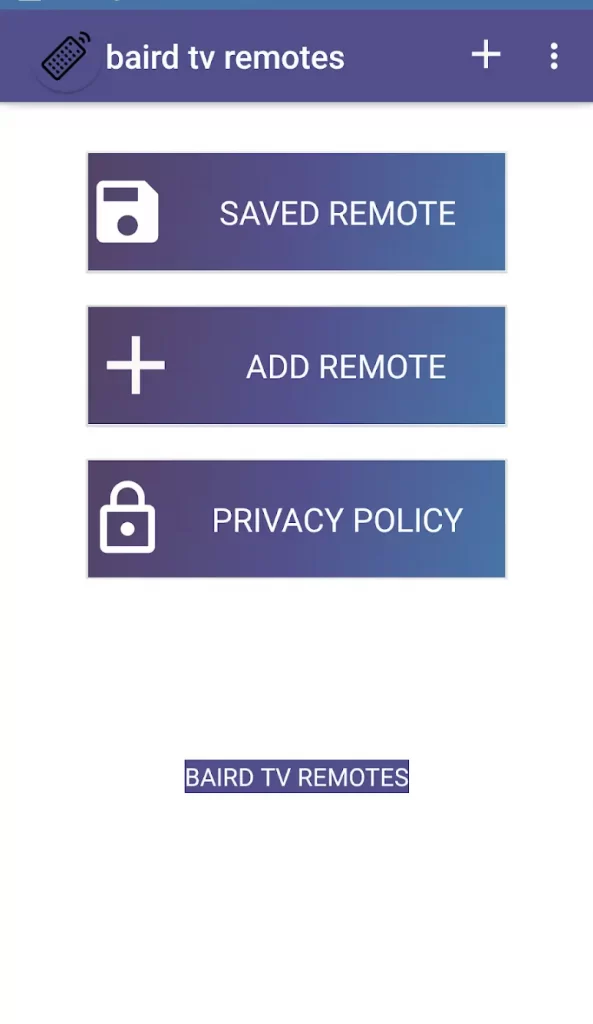 Click the Add Remote option