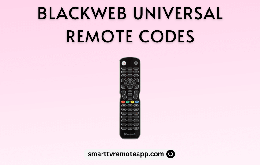 Blackweb Universal Remote Codes