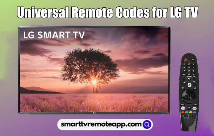 Universal Remote Codes for LG TV