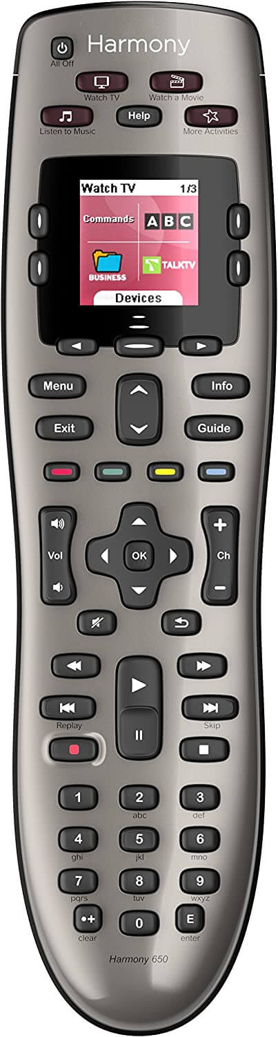 Logitech Harmony 650 - Best Universal Remote for Kogan TV