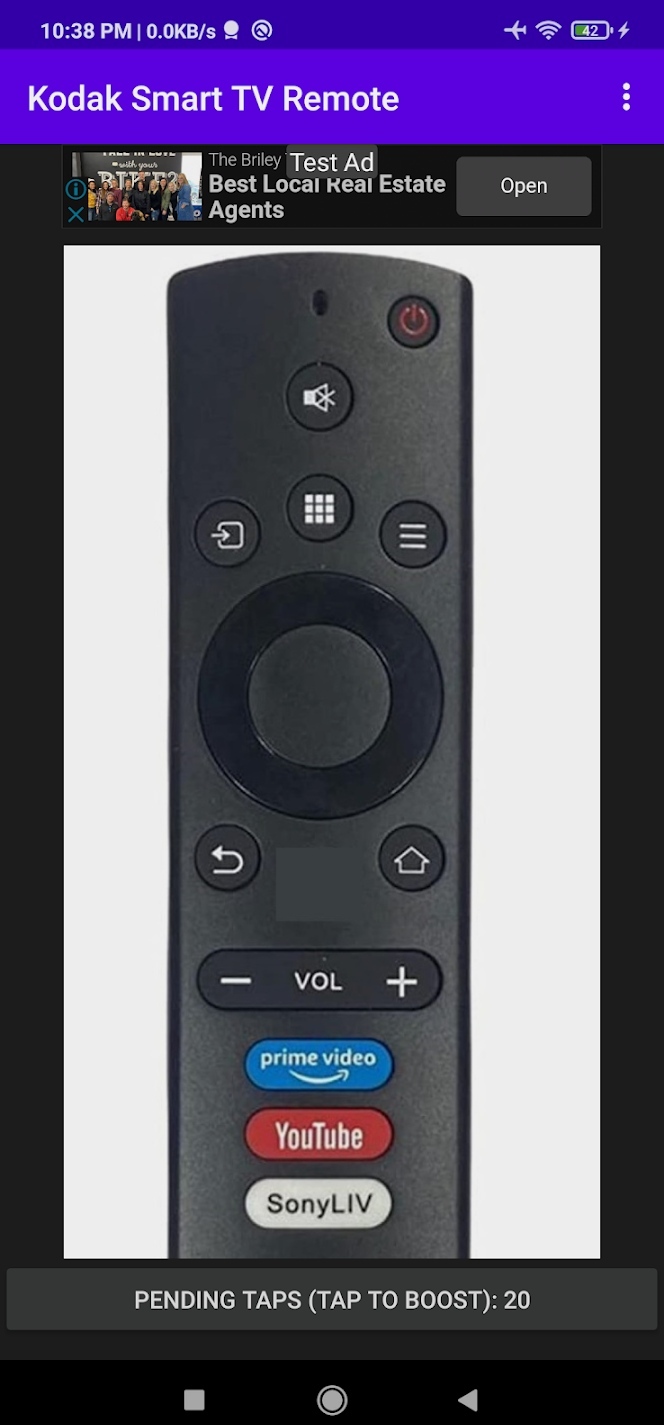 Use Kodak Smart TV Remote