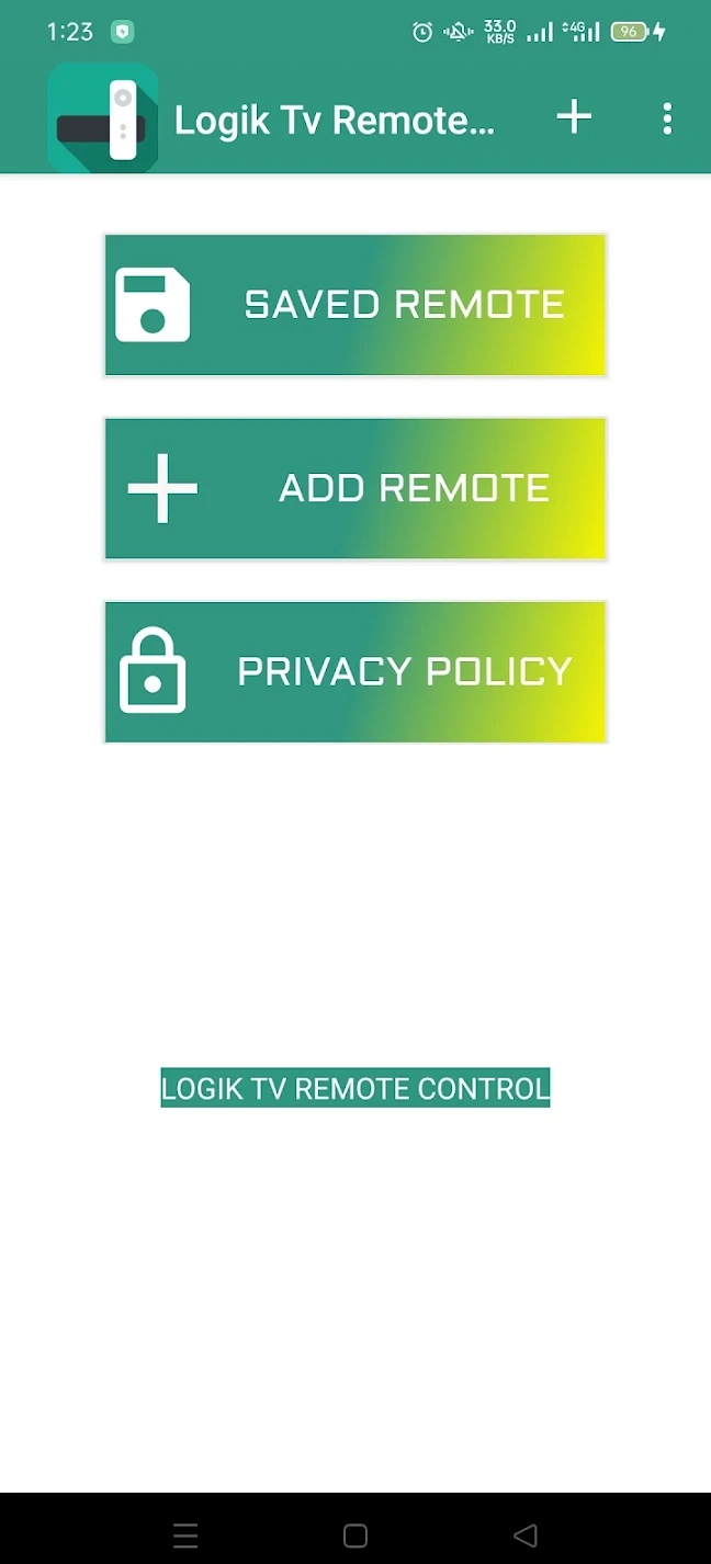  + Add Remote option.