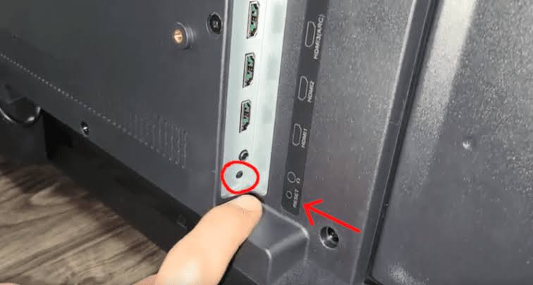 Hard Reset RCA Roku TV Using Physical Button