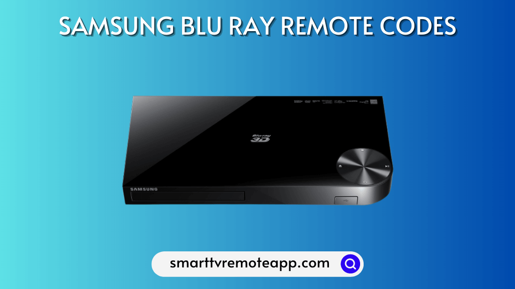 Samsung Blu Ray Player Remote Codes