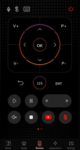 Control DigiHome TV using the TV Smart Centre app