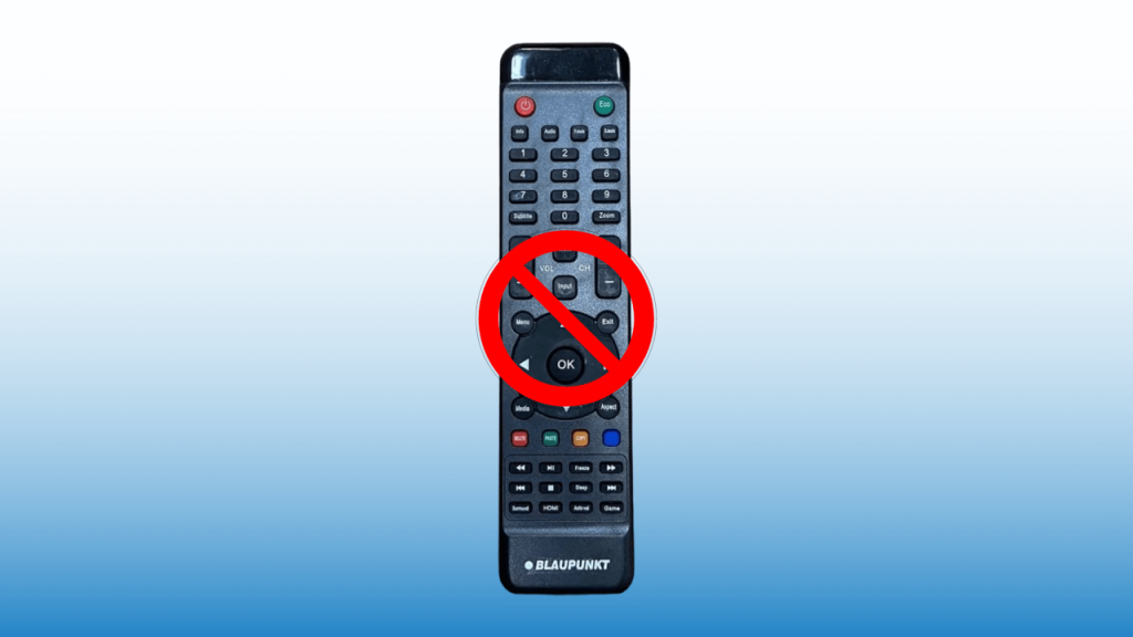 Blaupunkt TV Remote Not Working