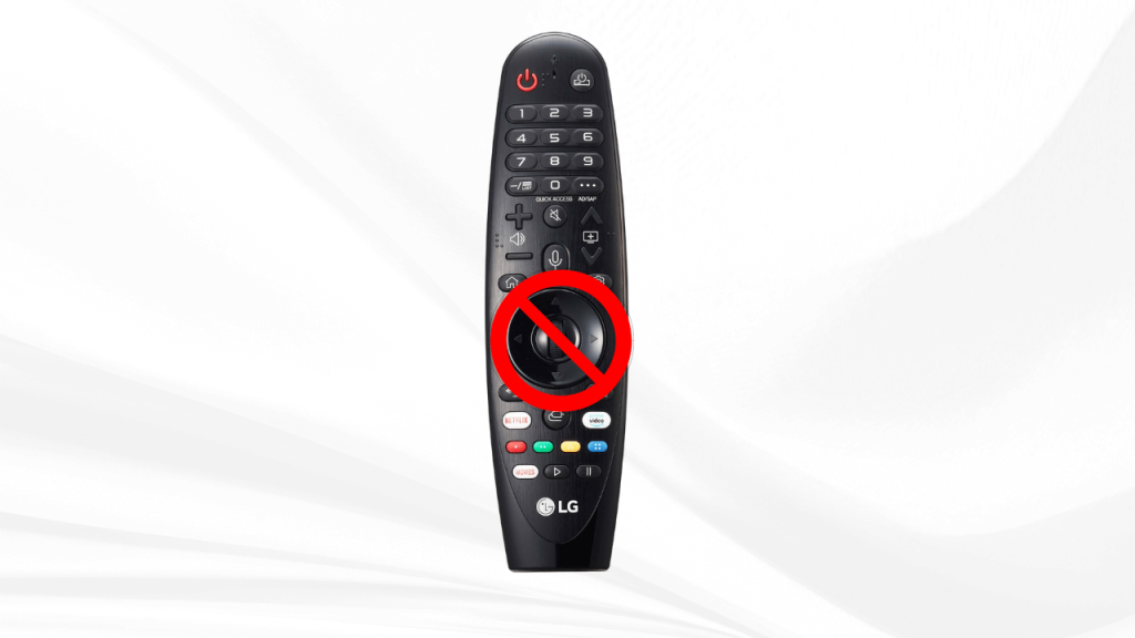 LG Magic Remote Wheel Not Working